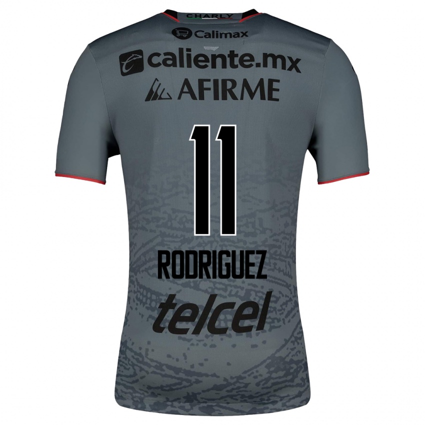 Mænd Lucas Rodriguez #11 Grå Udebane Spillertrøjer 2023/24 Trøje T-Shirt