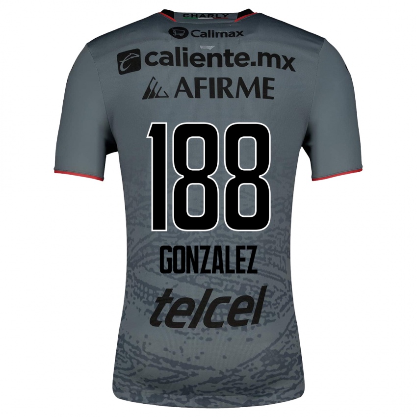 Mænd Jorge González #188 Grå Udebane Spillertrøjer 2023/24 Trøje T-Shirt