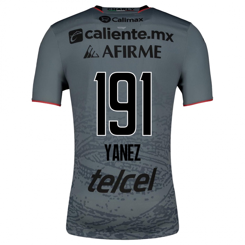 Mænd Sebastián Yánez #191 Grå Udebane Spillertrøjer 2023/24 Trøje T-Shirt