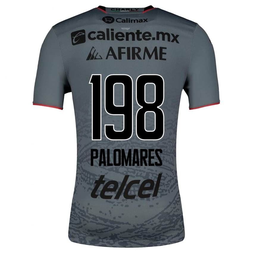 Mænd Ramón Palomares #198 Grå Udebane Spillertrøjer 2023/24 Trøje T-Shirt