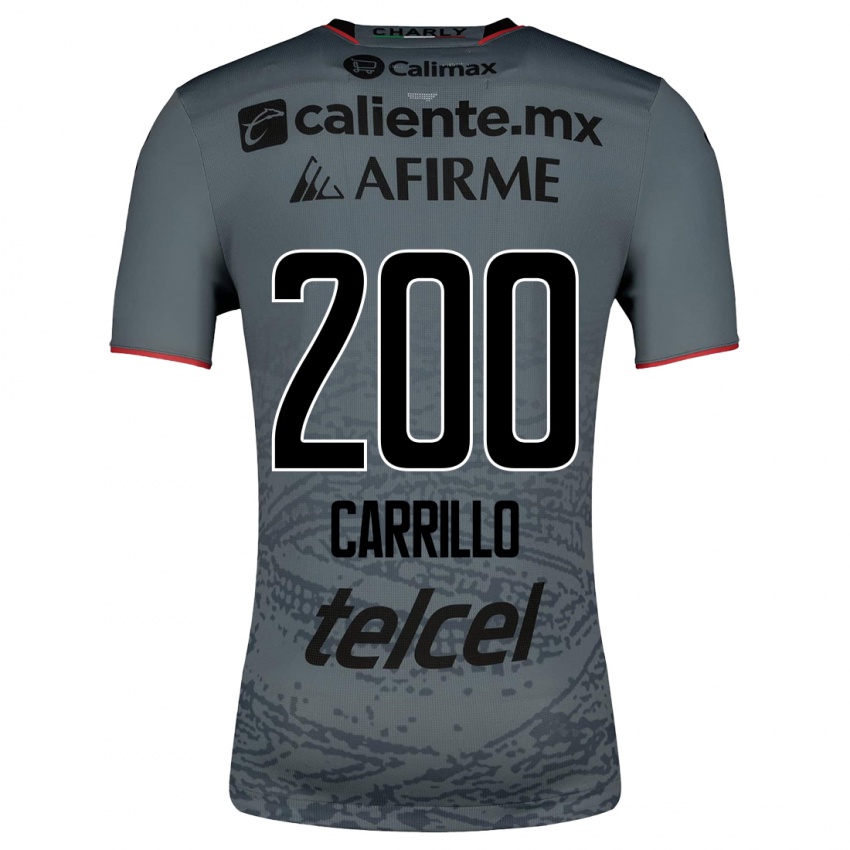 Mænd Manuel Carrillo #200 Grå Udebane Spillertrøjer 2023/24 Trøje T-Shirt