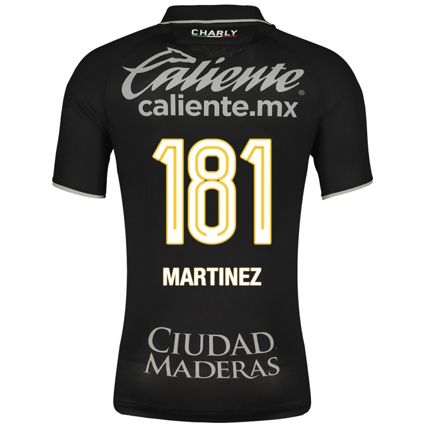 Mænd Irving Martínez #181 Sort Udebane Spillertrøjer 2023/24 Trøje T-Shirt