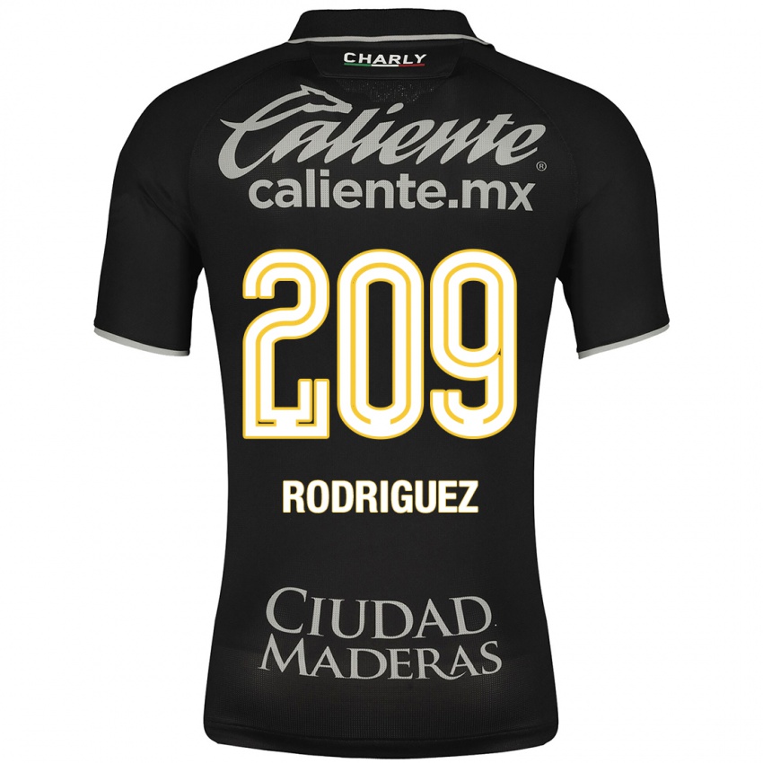Mænd Víctor Rodríguez #209 Sort Udebane Spillertrøjer 2023/24 Trøje T-Shirt