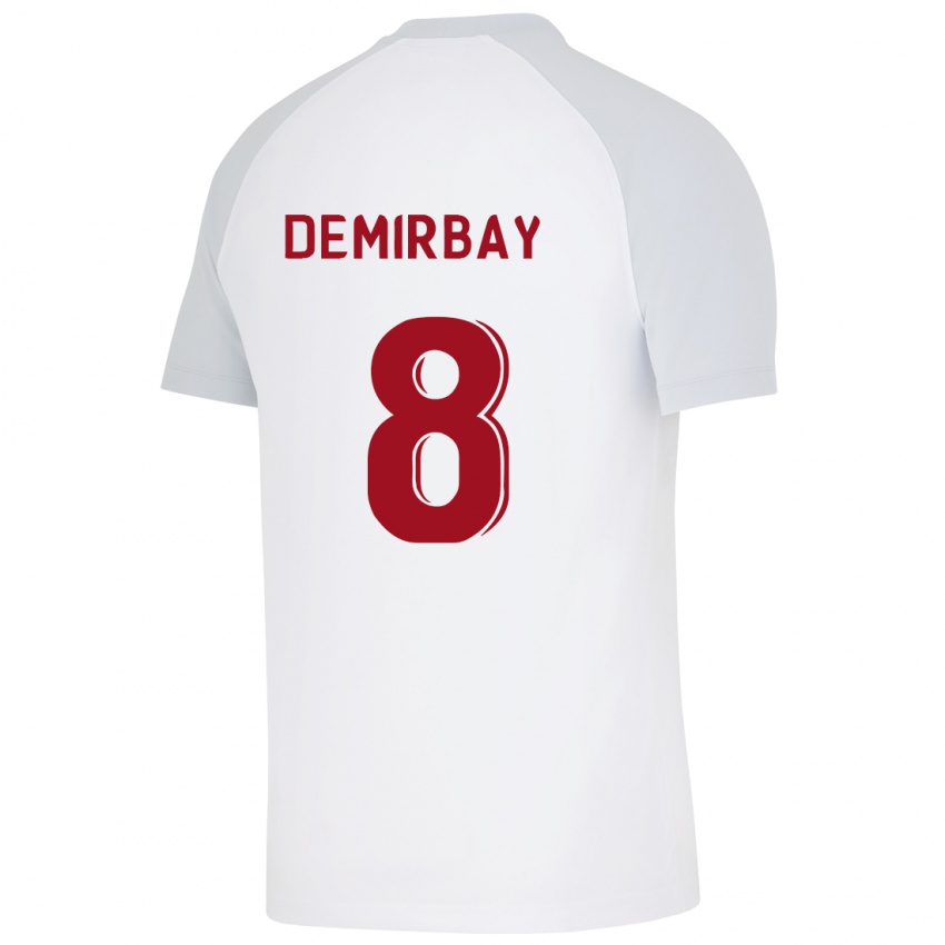 Mænd Kerem Demirbay #8 Hvid Udebane Spillertrøjer 2023/24 Trøje T-Shirt