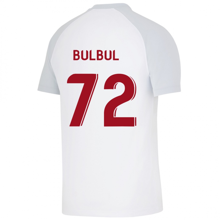 Mænd Ali Turap Bülbül #72 Hvid Udebane Spillertrøjer 2023/24 Trøje T-Shirt