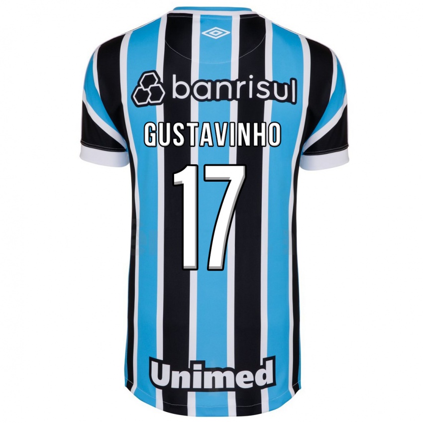 Kvinder Gustavinho #17 Blå Hjemmebane Spillertrøjer 2023/24 Trøje T-Shirt