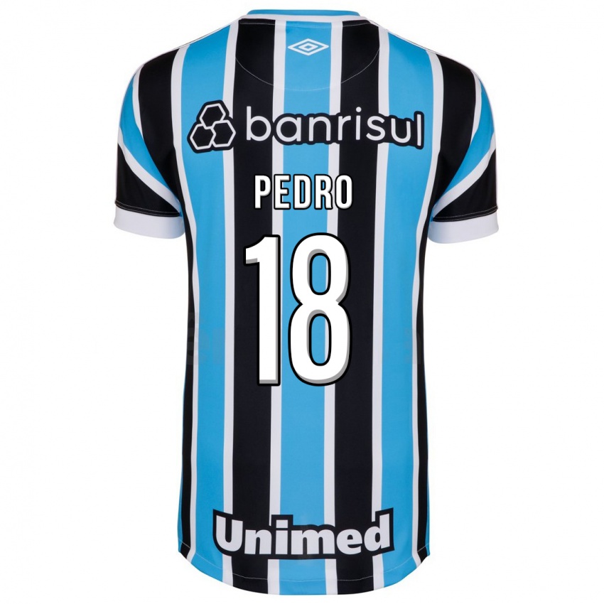 Kvinder João Pedro #18 Blå Hjemmebane Spillertrøjer 2023/24 Trøje T-Shirt
