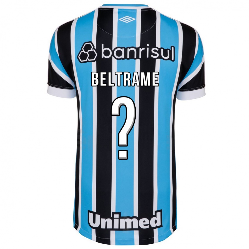 Kvinder Thiago Beltrame #0 Blå Hjemmebane Spillertrøjer 2023/24 Trøje T-Shirt