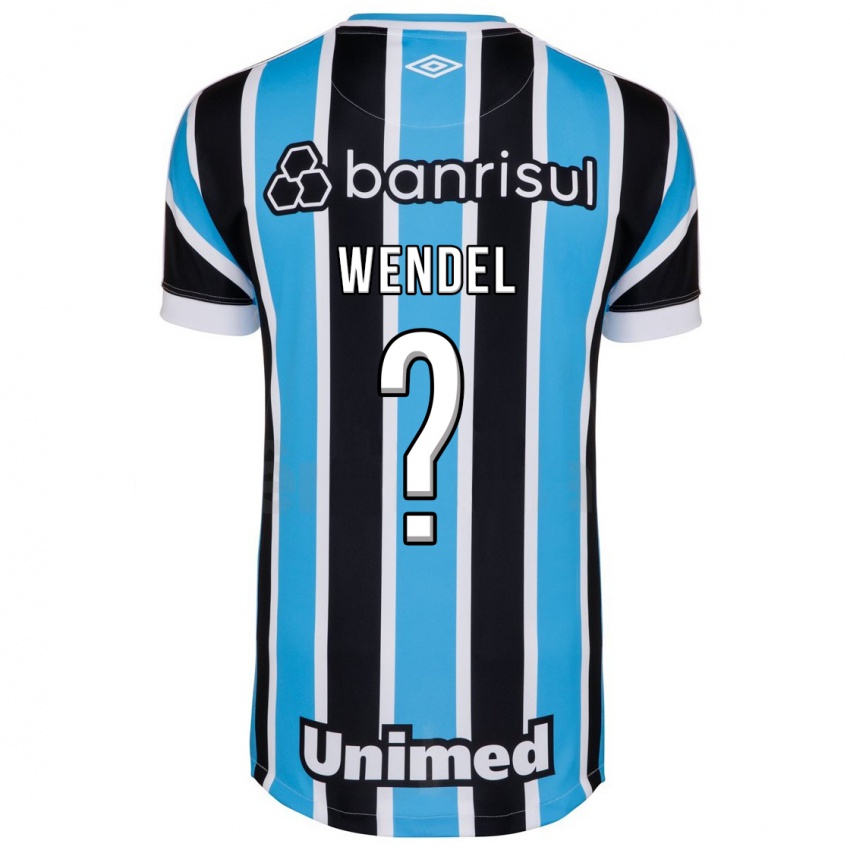 Kvinder Wendel #0 Blå Hjemmebane Spillertrøjer 2023/24 Trøje T-Shirt