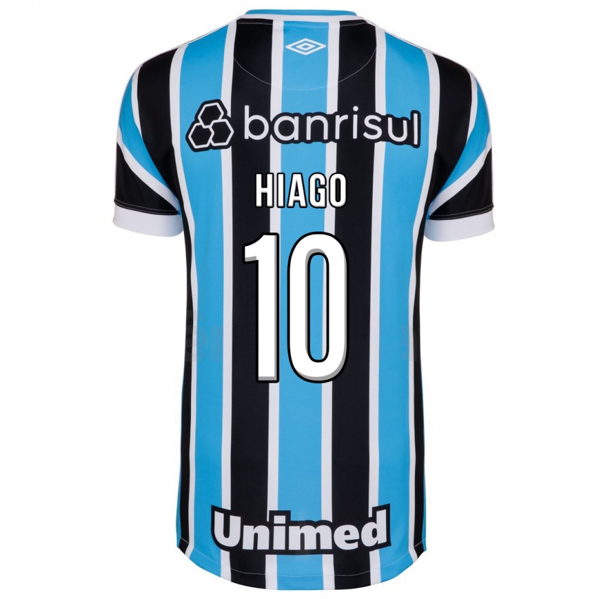 Kvinder Hiago #10 Blå Hjemmebane Spillertrøjer 2023/24 Trøje T-Shirt