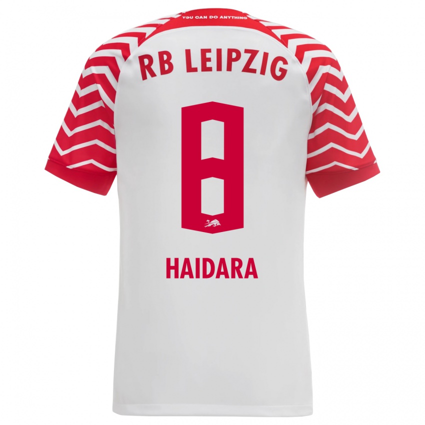 Kvinder Amadou Haidara #8 Hvid Hjemmebane Spillertrøjer 2023/24 Trøje T-Shirt