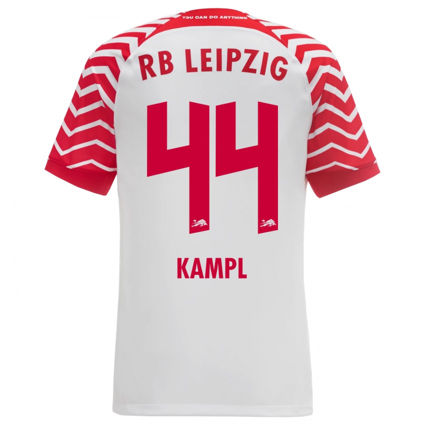 Kvinder Kevin Kampl #44 Hvid Hjemmebane Spillertrøjer 2023/24 Trøje T-Shirt