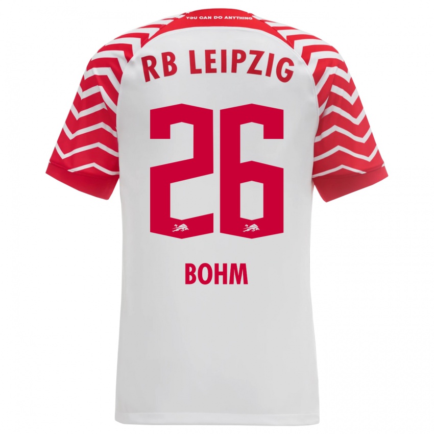Kvinder Pepe Böhm #26 Hvid Hjemmebane Spillertrøjer 2023/24 Trøje T-Shirt