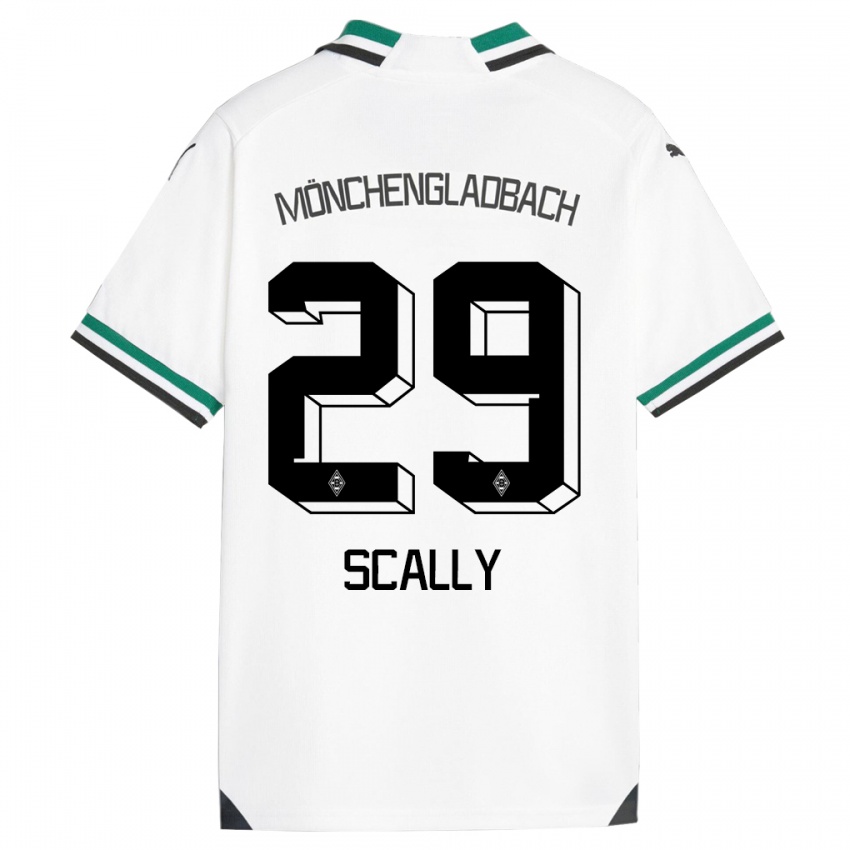 Kvinder Joe Scally #29 Hvid Grøn Hjemmebane Spillertrøjer 2023/24 Trøje T-Shirt