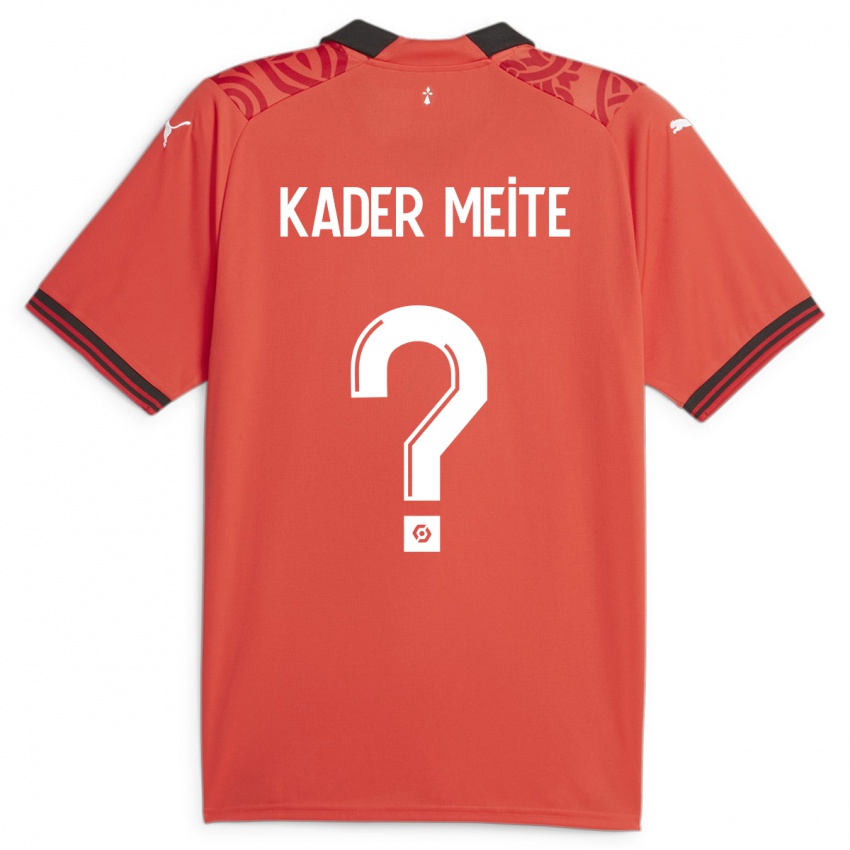 Kvinder Mohamed Kader Meïté #0 Rød Hjemmebane Spillertrøjer 2023/24 Trøje T-Shirt