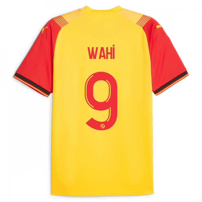 Kvinder Elye Wahi #9 Gul Hjemmebane Spillertrøjer 2023/24 Trøje T-Shirt