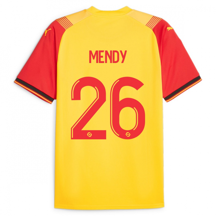 Kvinder Nampalys Mendy #26 Gul Hjemmebane Spillertrøjer 2023/24 Trøje T-Shirt