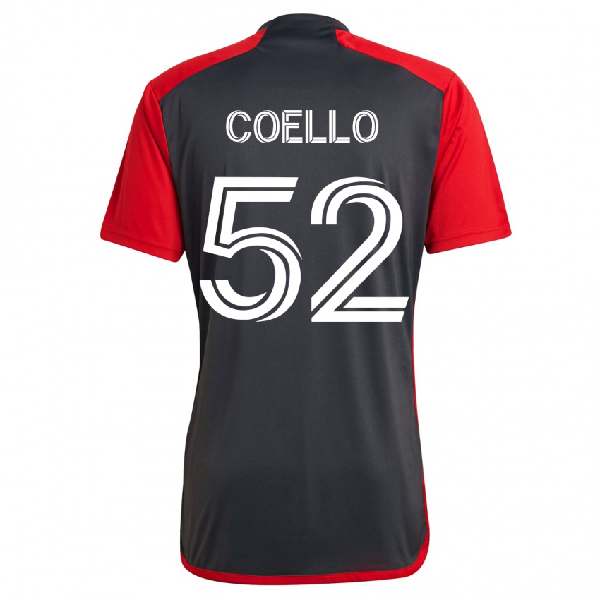 Kvinder Alonso Coello #52 Grå Hjemmebane Spillertrøjer 2023/24 Trøje T-Shirt