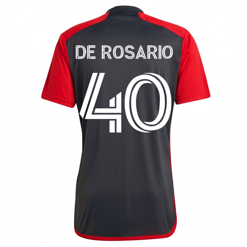 Kvinder Adisa De Rosario #40 Grå Hjemmebane Spillertrøjer 2023/24 Trøje T-Shirt