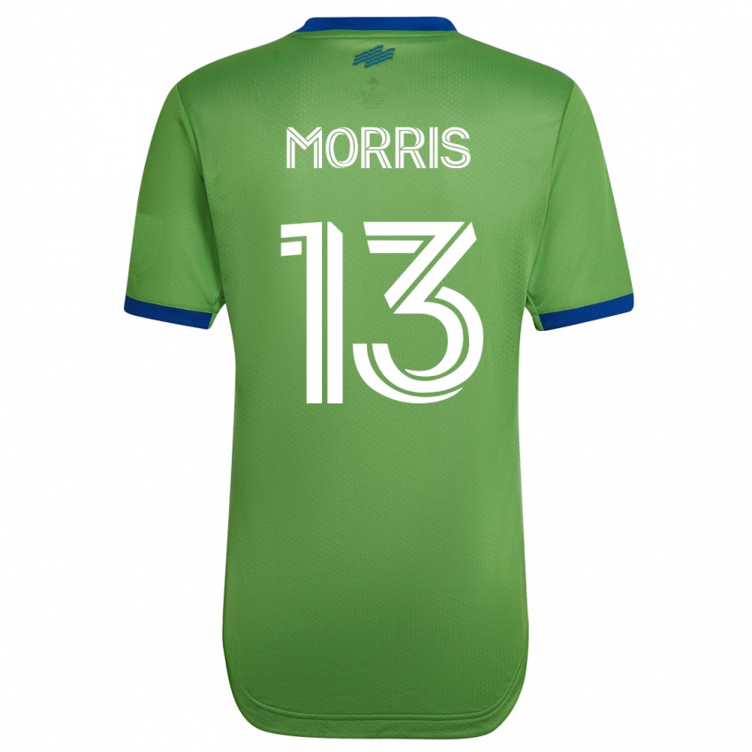 Kvinder Jordan Morris #13 Grøn Hjemmebane Spillertrøjer 2023/24 Trøje T-Shirt