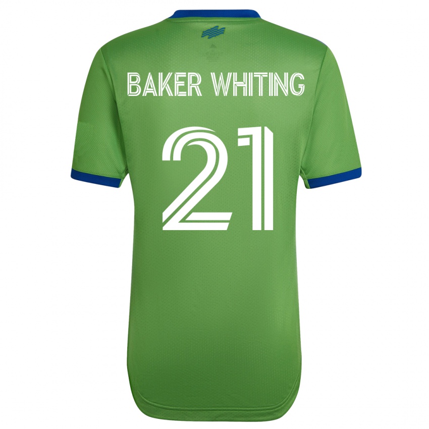 Kvinder Reed Baker-Whiting #21 Grøn Hjemmebane Spillertrøjer 2023/24 Trøje T-Shirt