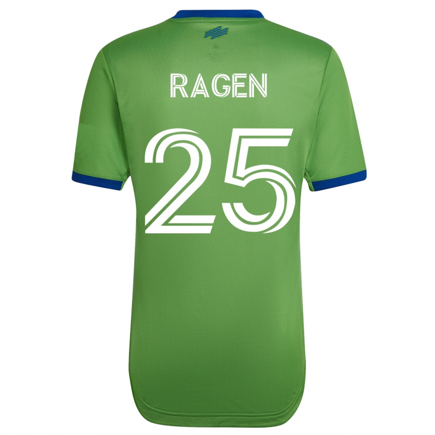 Kvinder Jackson Ragen #25 Grøn Hjemmebane Spillertrøjer 2023/24 Trøje T-Shirt