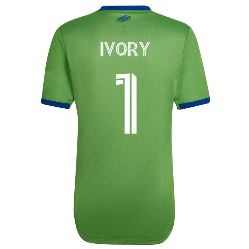 Kvinder Laurel Ivory #1 Grøn Hjemmebane Spillertrøjer 2023/24 Trøje T-Shirt