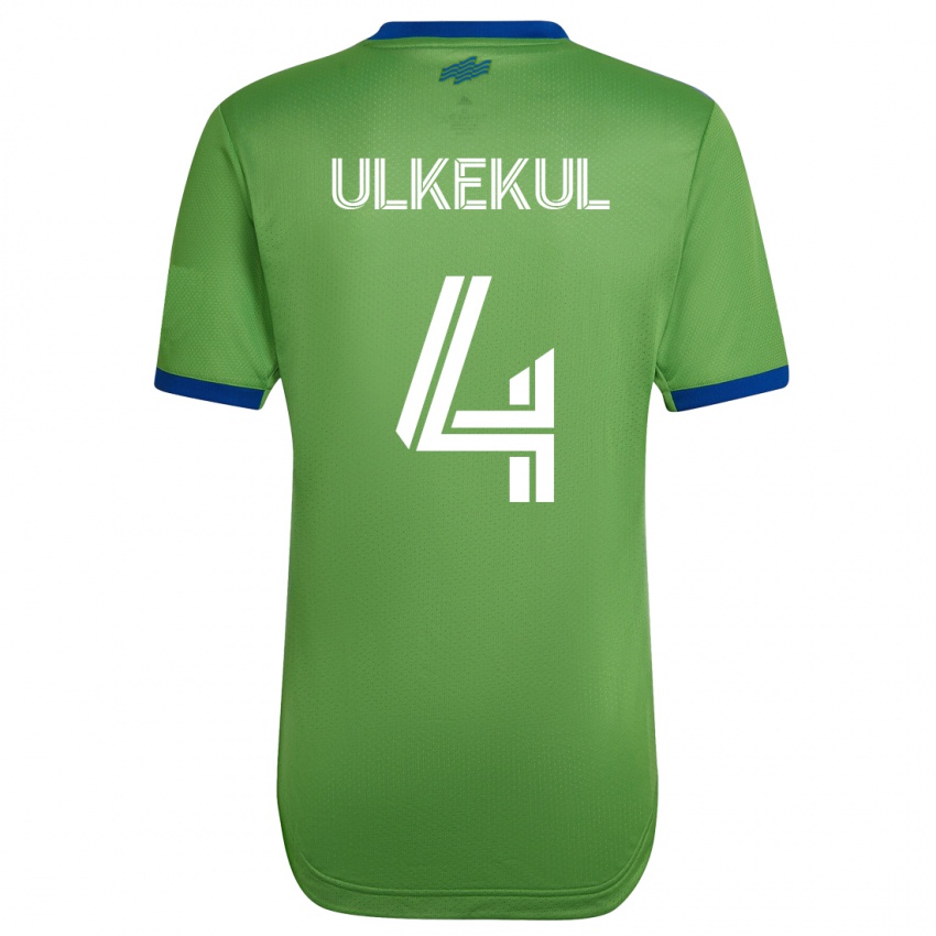 Kvinder Jodi Ulkekul #4 Grøn Hjemmebane Spillertrøjer 2023/24 Trøje T-Shirt