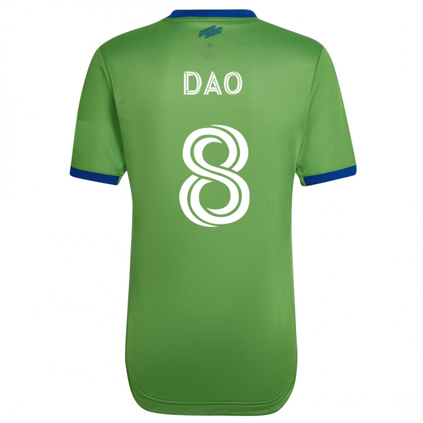 Kvinder Kaylee Dao #8 Grøn Hjemmebane Spillertrøjer 2023/24 Trøje T-Shirt