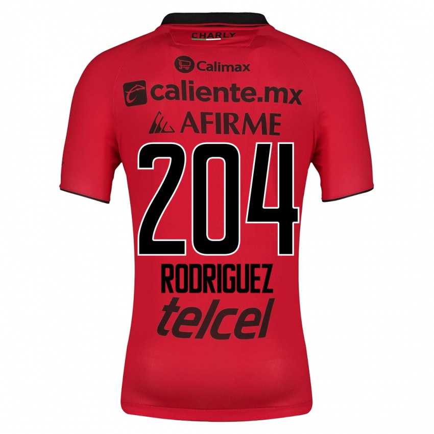 Kvinder Jesús Rodríguez #204 Rød Hjemmebane Spillertrøjer 2023/24 Trøje T-Shirt