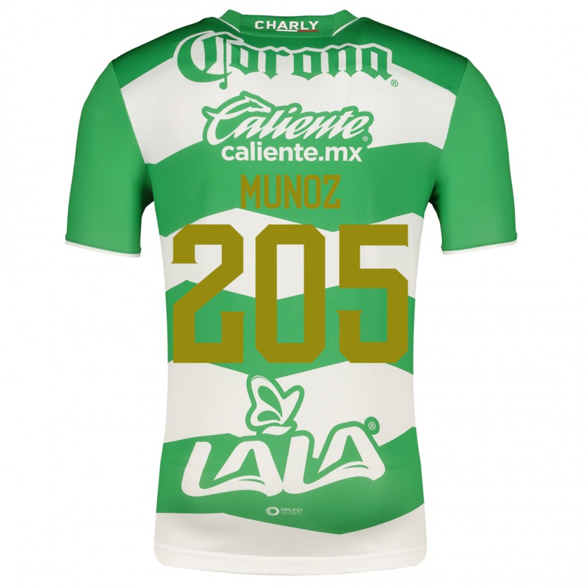 Kvinder Guillermo Muñoz #205 Grøn Hjemmebane Spillertrøjer 2023/24 Trøje T-Shirt