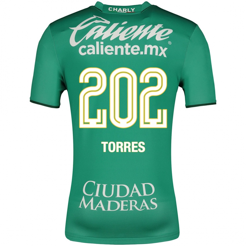 Kvinder Erick Torres #202 Grøn Hjemmebane Spillertrøjer 2023/24 Trøje T-Shirt
