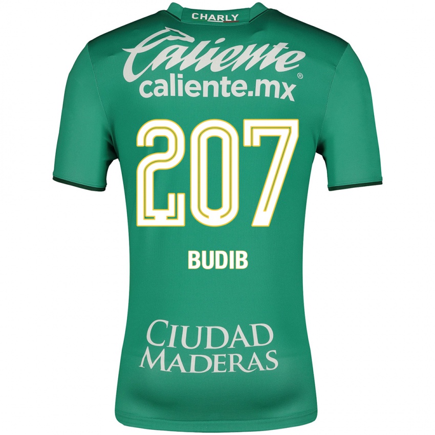 Kvinder Pedro Budib #207 Grøn Hjemmebane Spillertrøjer 2023/24 Trøje T-Shirt