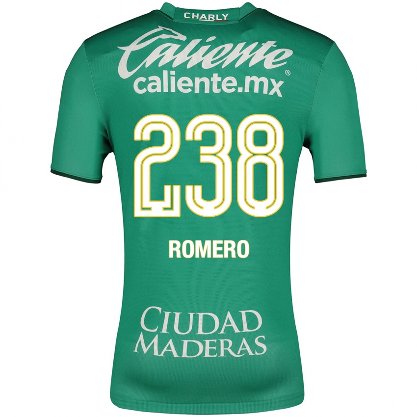 Kvinder Paulo Romero #238 Grøn Hjemmebane Spillertrøjer 2023/24 Trøje T-Shirt