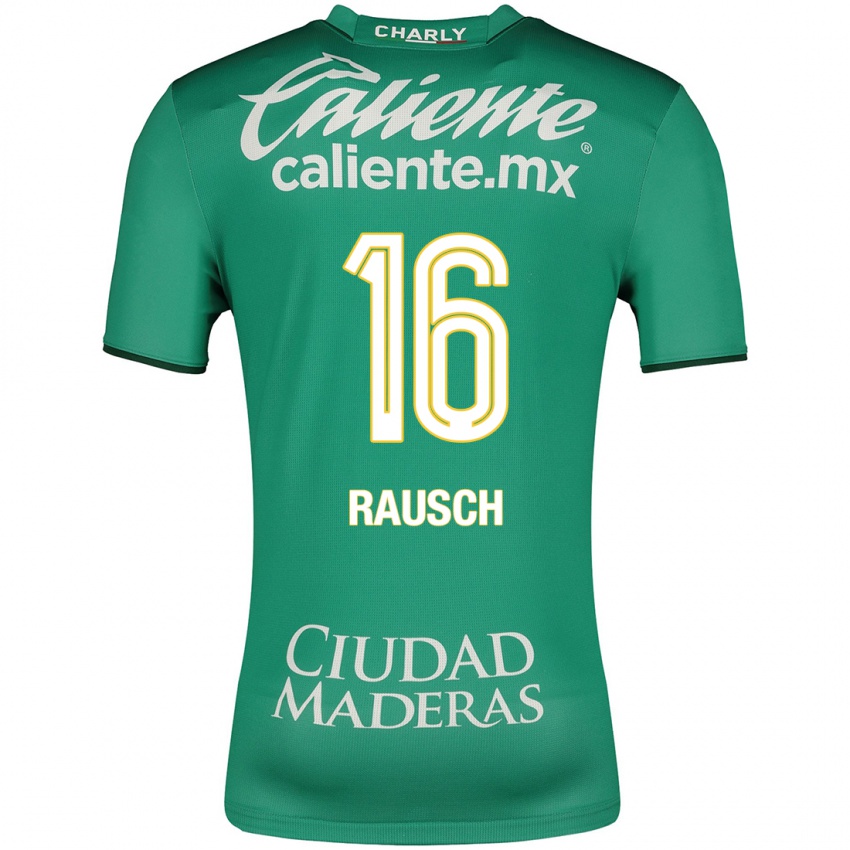 Kvinder Mayalu Rausch #16 Grøn Hjemmebane Spillertrøjer 2023/24 Trøje T-Shirt