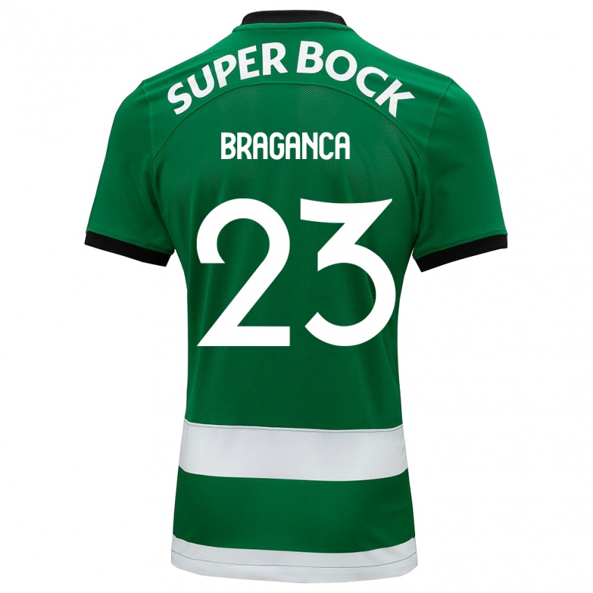 Kvinder Daniel Braganca #23 Grøn Hjemmebane Spillertrøjer 2023/24 Trøje T-Shirt