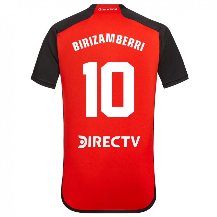 Kvinder María Carolina Birizamberri Rivero #10 Rød Udebane Spillertrøjer 2023/24 Trøje T-Shirt