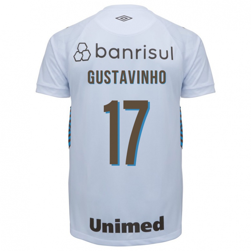 Kvinder Gustavinho #17 Hvid Udebane Spillertrøjer 2023/24 Trøje T-Shirt