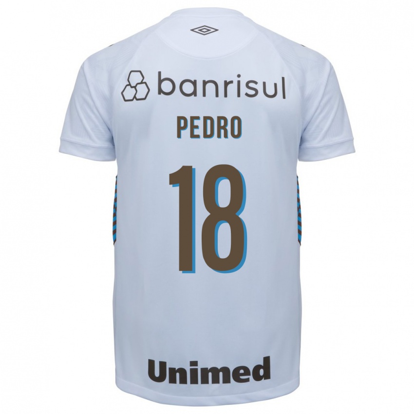 Kvinder João Pedro #18 Hvid Udebane Spillertrøjer 2023/24 Trøje T-Shirt
