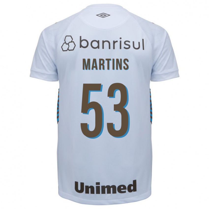 Kvinder Gustavo Martins #53 Hvid Udebane Spillertrøjer 2023/24 Trøje T-Shirt