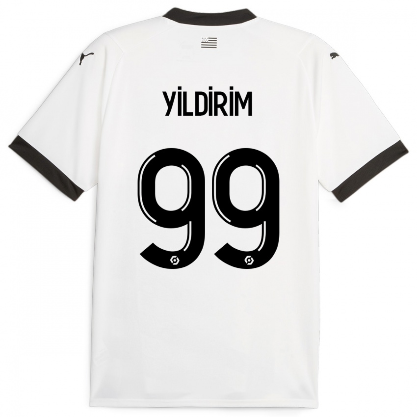 Kvinder Bertuğ Yıldırım #99 Hvid Udebane Spillertrøjer 2023/24 Trøje T-Shirt