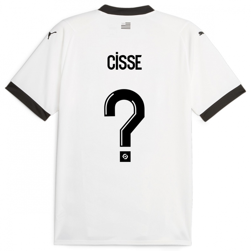Kvinder Djaoui Cissé #0 Hvid Udebane Spillertrøjer 2023/24 Trøje T-Shirt