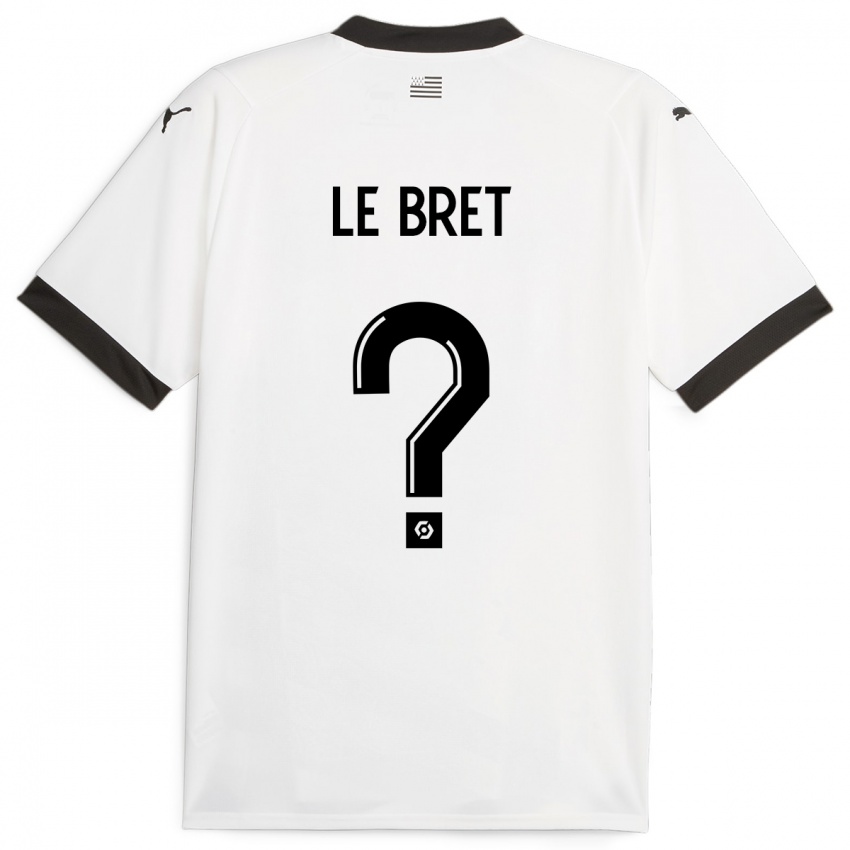 Kvinder Noah Le Bret #0 Hvid Udebane Spillertrøjer 2023/24 Trøje T-Shirt
