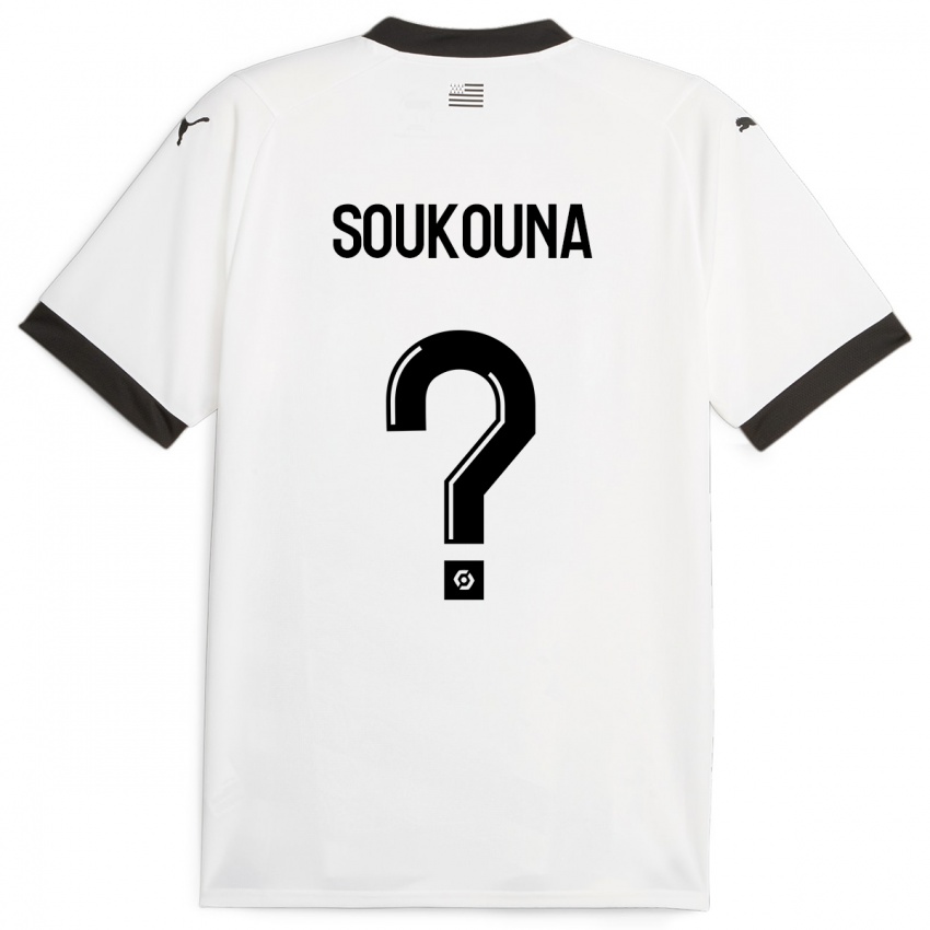 Kvinder Isiaka Soukouna #0 Hvid Udebane Spillertrøjer 2023/24 Trøje T-Shirt