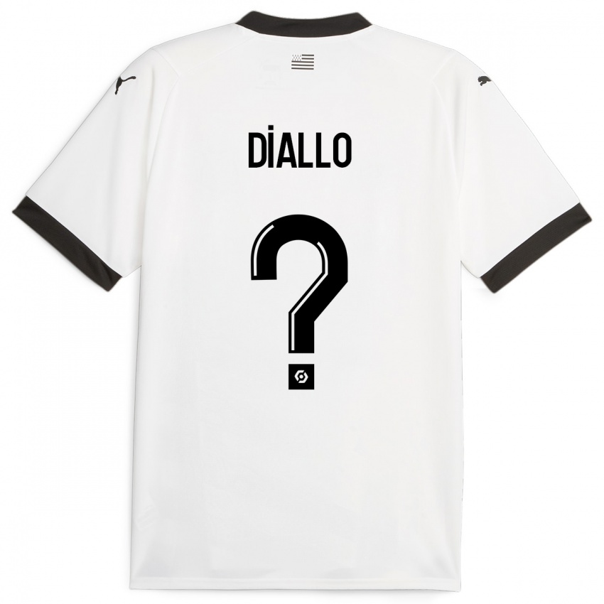 Kvinder Amadou Diallo #0 Hvid Udebane Spillertrøjer 2023/24 Trøje T-Shirt