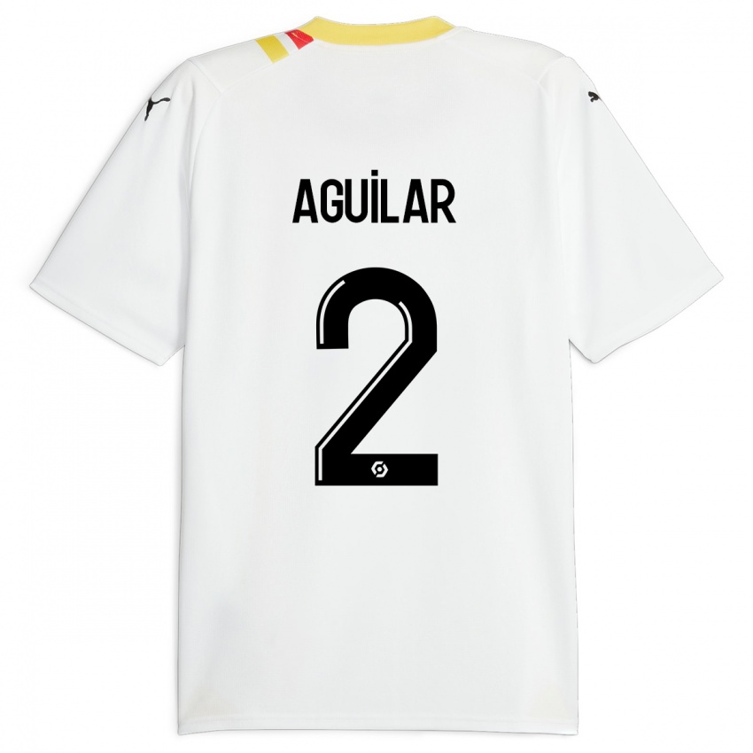 Kvinder Ruben Aguilar #2 Sort Udebane Spillertrøjer 2023/24 Trøje T-Shirt