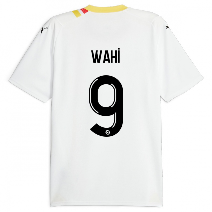 Kvinder Elye Wahi #9 Sort Udebane Spillertrøjer 2023/24 Trøje T-Shirt