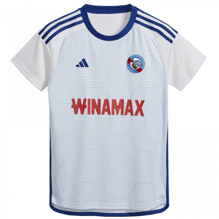 Kvinder Chris Mbaï-Assem #0 Hvid Udebane Spillertrøjer 2023/24 Trøje T-Shirt