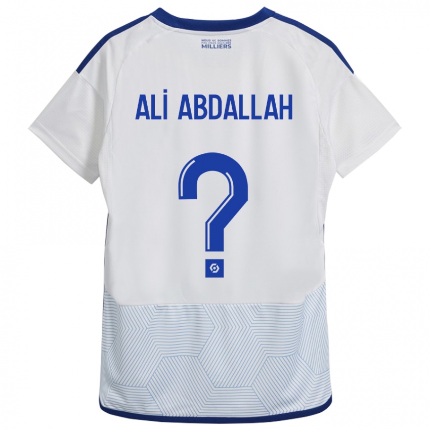 Kvinder Aboubacar Ali Abdallah #0 Hvid Udebane Spillertrøjer 2023/24 Trøje T-Shirt