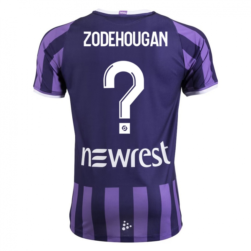 Kvinder Yanis Zodehougan #0 Lilla Udebane Spillertrøjer 2023/24 Trøje T-Shirt